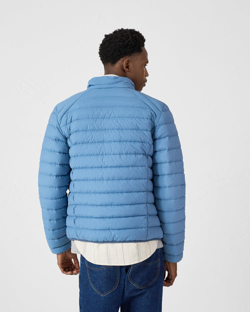 light Down jacket  in faded blue Aragon - JOTT - 5