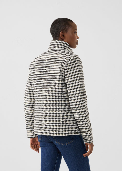 Down jacket Natural/black Cassy multico - JOTT - 4