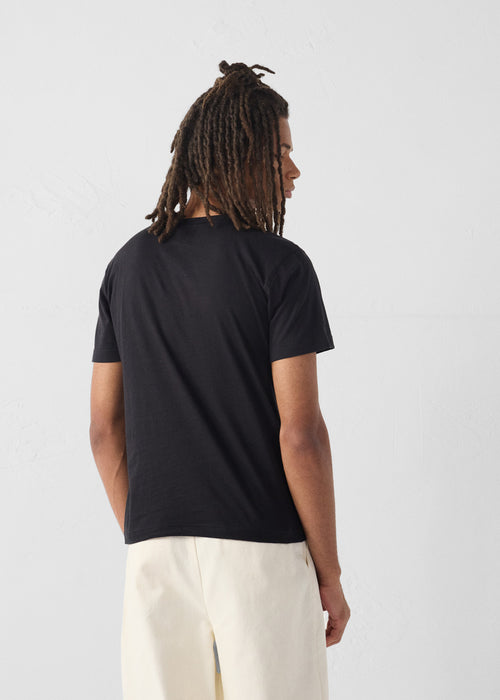 Lone gradient Black Graphic T-Shirt - JOTT - 4