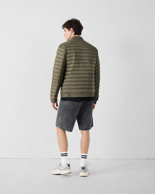 Down jacket biker collar Army Bastien - JOTT - 4