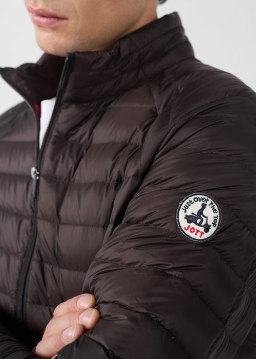 Down jacket light Café noir Mat - JOTT - 5
