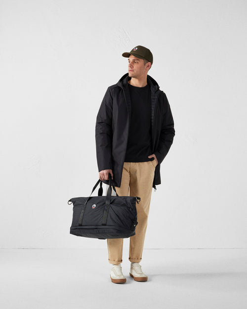 Expandable waterproof weekend bag Black Tarmac - JOTT - 3