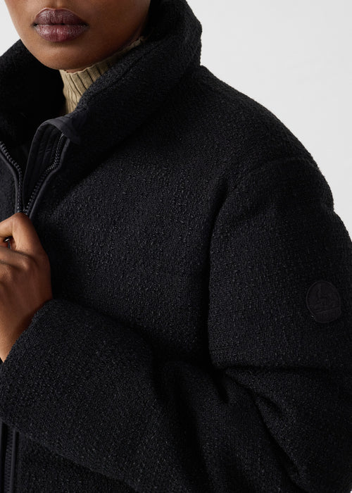 Akira Black Cold Weather Puffer Jacket - JOTT - 5