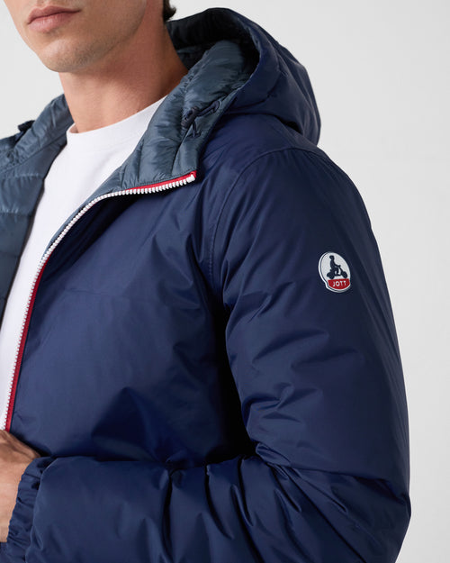 Reversible Down jacket Navy/Bluestone Brummen - JOTT - 5