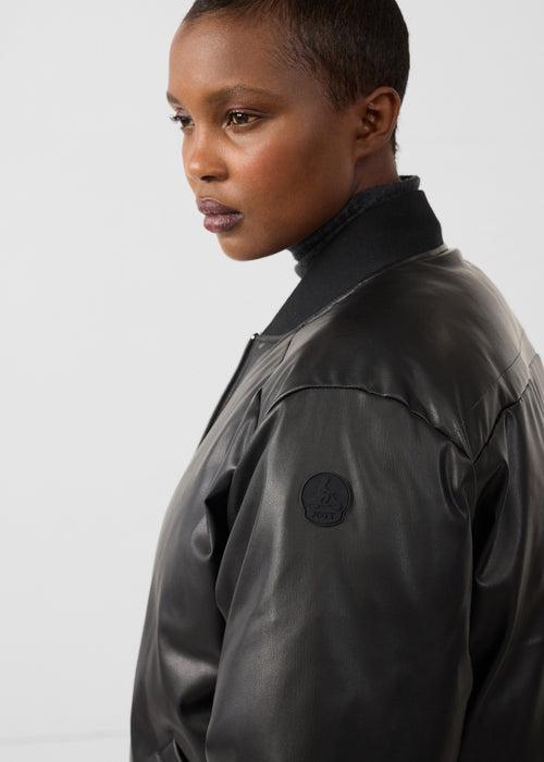 Down jacket short esprit bomber Noir Celeste - JOTT - 5