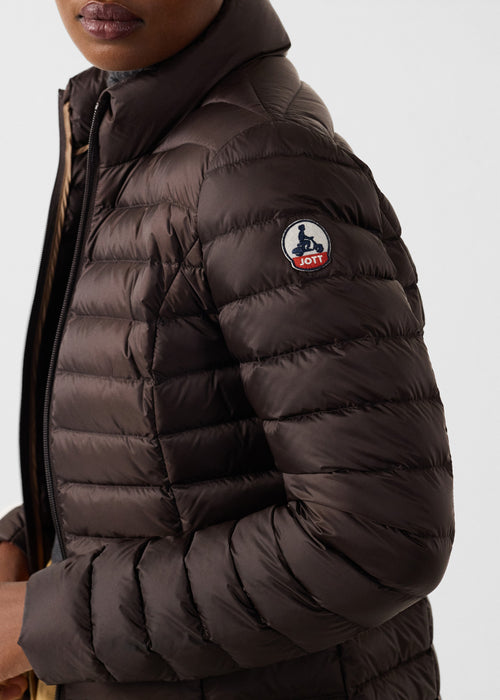 Down jacket light Café noir Cha - JOTT - 5