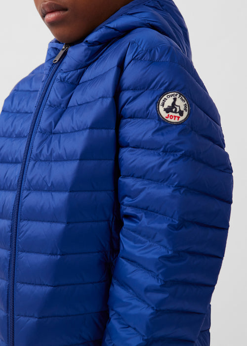 Down jacket light hooded Kid Bleu cobalt Hugo - JOTT - 5