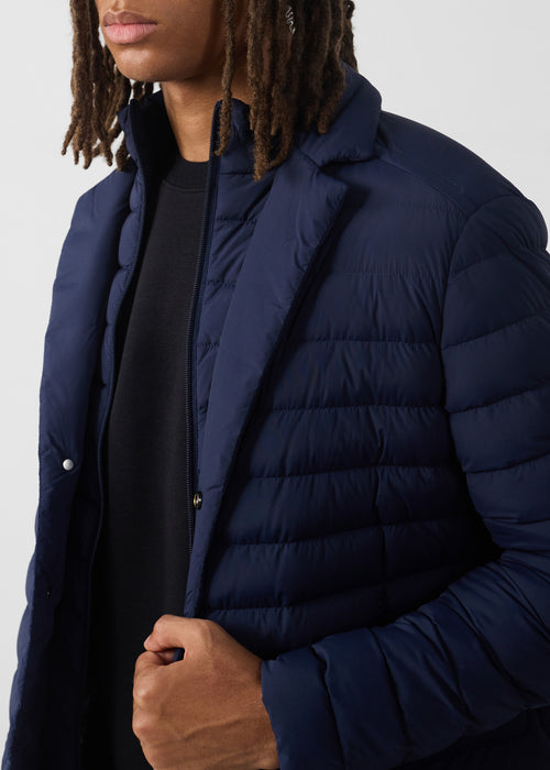 Down jacket blazer stretch Navy Joey - JOTT - 5