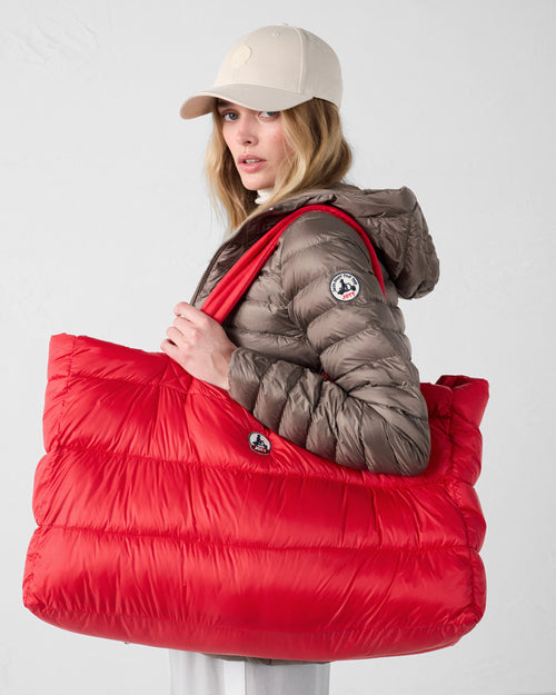 Maxi totebag Carmine red Leina - JOTT - 2