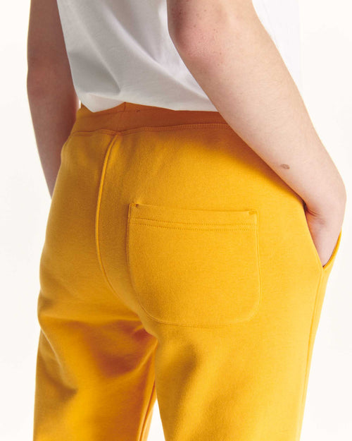 organic cotton jogging suit Ocre orange Valparaiso - JOTT - 5