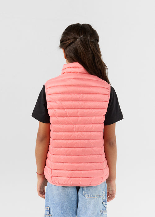 Down jacket sleeveless Kid Vibrant pink Zoe - JOTT - 4
