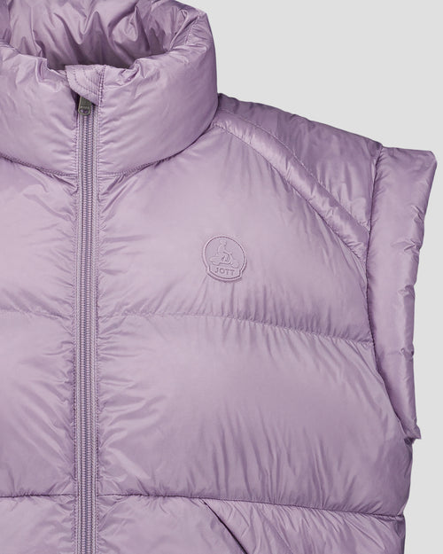 Down jacket  oversize Down jacket in purple incense Lyna - JOTT - 2