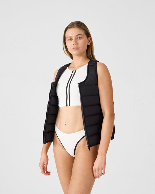 Mitch black swim jacket - JOTT - 4