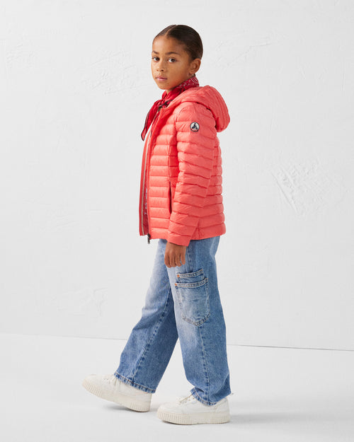 Down jacket light hooded Kid Corail Carla - JOTT - 5