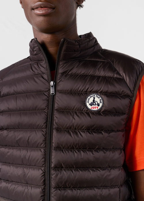 Café noir Tom sleeveless Down jacket - JOTT - 5