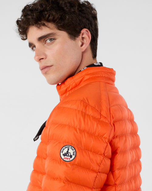 Down jacket light Fire Red Mat - JOTT - 5