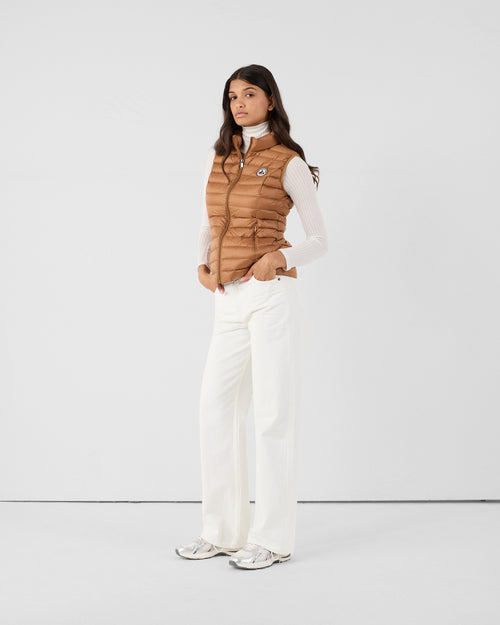 Down jacket light sleeveless Sucre roux Seda - JOTT - 3