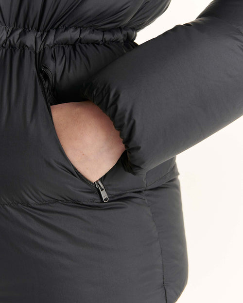 Down jacket with hood Grand Froid Noir Luxe 2.0 - JOTT - 3