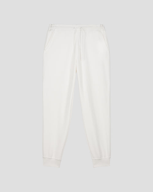 White Iris cotton sports pants - JOTT - 2