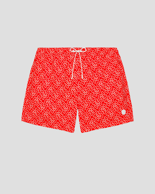 Swimsuit Mono fire red Niolon monogram - JOTT - 2