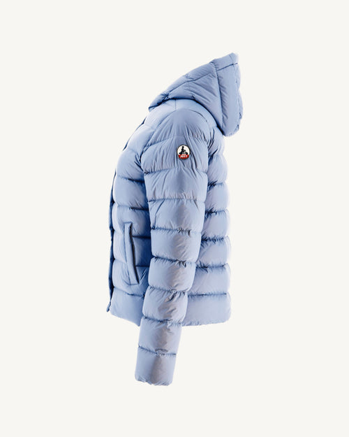 Down jacket straight hooded blue Jane - JOTT - 2