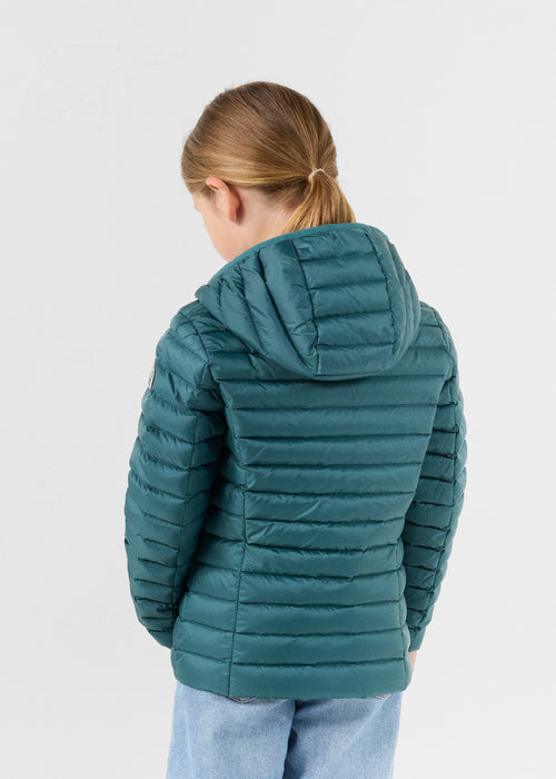 Down jacket light hooded Kid Deep lake Carla - JOTT - 4