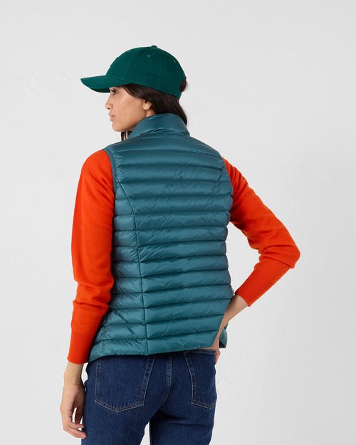 Down jacket light sleeveless Deep lake Seda - JOTT - 4