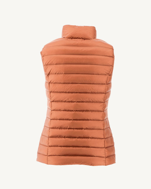 Down jacket light sleeveless Camel Seda - JOTT - 2