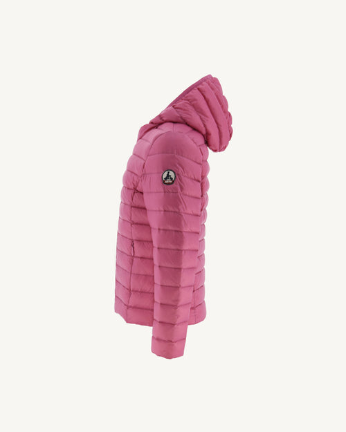 Down jacket light hooded Kid Rose intense Carla - JOTT - 3
