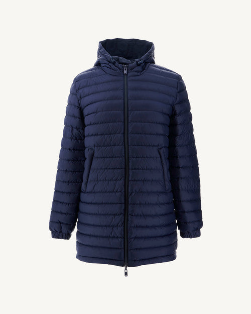 Long reversible Down jacket Marine Roma - JOTT - 3