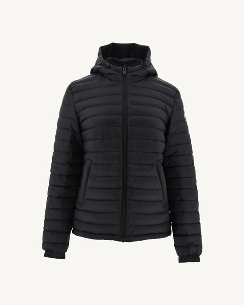 Reversible Down jacket with hood Vienna Black - JOTT - 2