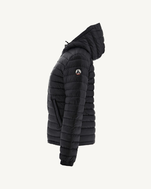 Reversible Down jacket with hood Vienna Black - JOTT - 3