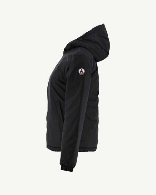Reversible Down jacket with hood Vienna Black - JOTT - 4