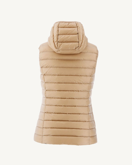 Down jacket light sleeveless Beige Mali - JOTT - 2