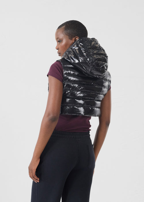 Capucha lacada negra Alae lacada - JOTT - 4