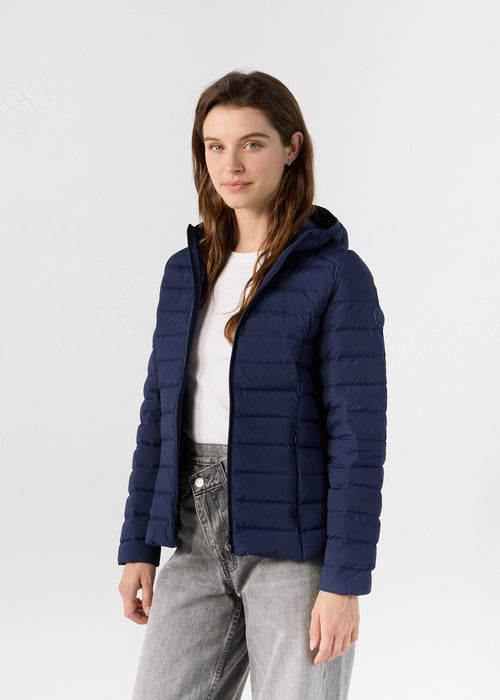 Chaqueta de plumón à Capucha stretch légère Marine Salma - JOTT - 3