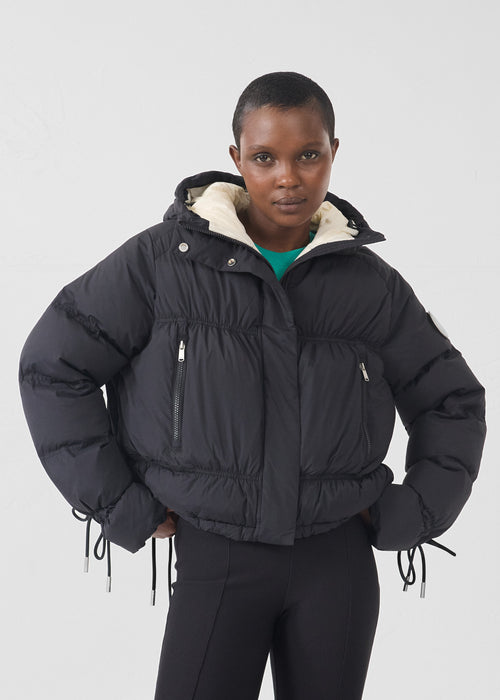 Chaqueta de plumón Grand Froid esprit puffer Noir Nami - JOTT - 5