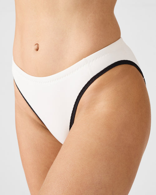 Traje de baño Jisoo bottom neopreno blanco - JOTT - 3