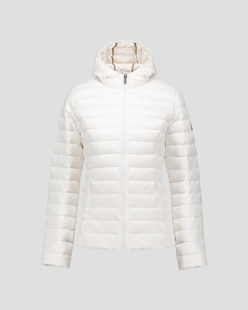 Chaqueta de plumón légère à Capucha Blanc Cloe - JOTT - 2