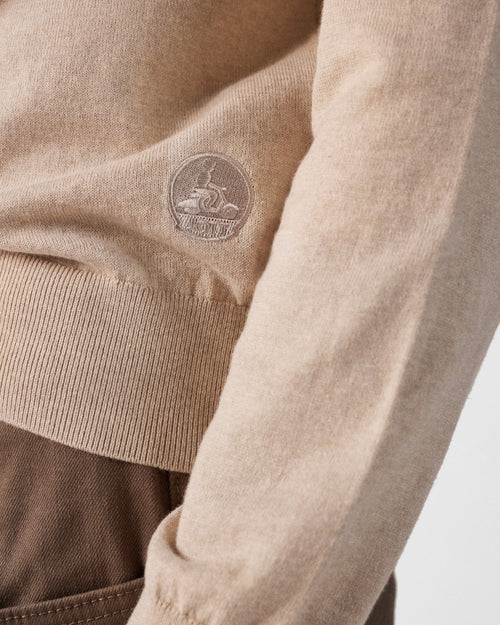 Jersey de punto con cuello redondo Sable Hadrien - JOTT - 5