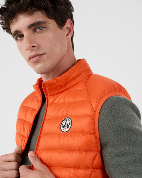 Chaqueta de plumón sans manches Rojo Fuego Tom - JOTT - 5