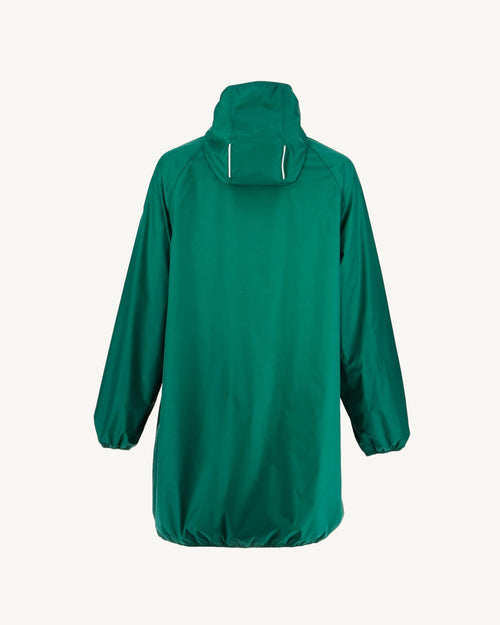 impermeable largo Capucha packable verde oscuro Copenhague - JOTT - 4