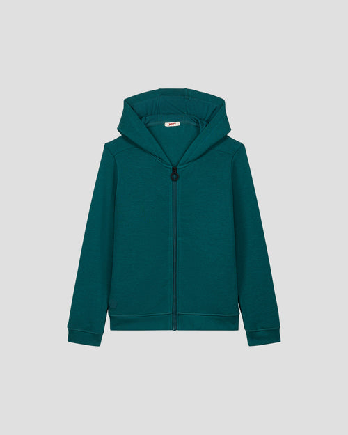 Chaqueta con cremallera para niños con Capucha Deep lake Arie - JOTT - 2