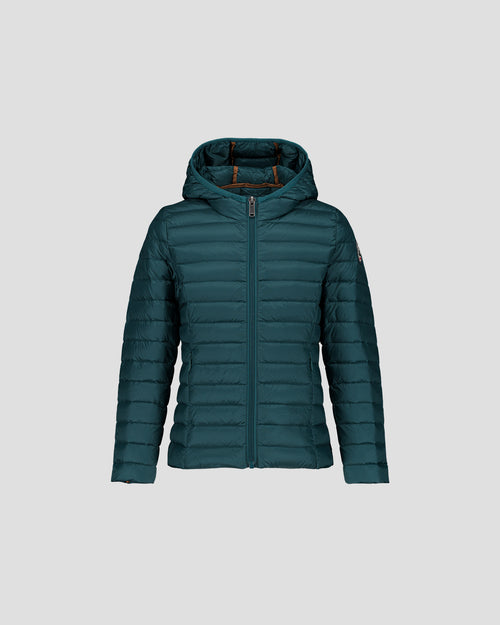 Chaqueta de plumón légère à Capucha enfant Deep lake Carla - JOTT - 2