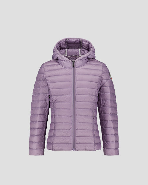 Chaqueta de plumón con Capucha Encens violet Carla - JOTT - 2