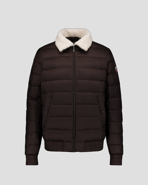 Chaqueta de plumón aviateur Café noir Chuck - JOTT - 2