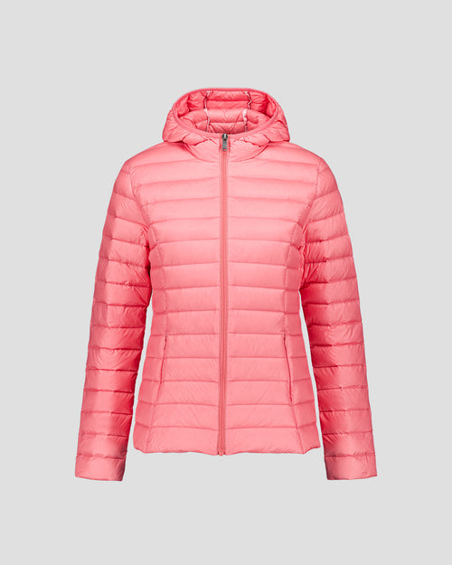 Chaqueta de plumón légère à Capucha Vibrant pink Cloe - JOTT - 2
