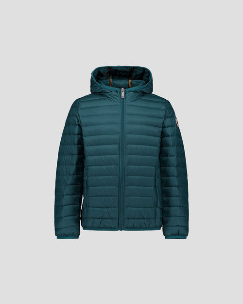 Chaqueta de plumón légère à Capucha enfant Deep lake Hugo - JOTT - 2