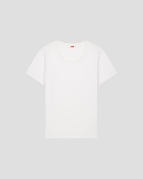 Camiseta cuello redondo Lucia Blanca - JOTT - 2