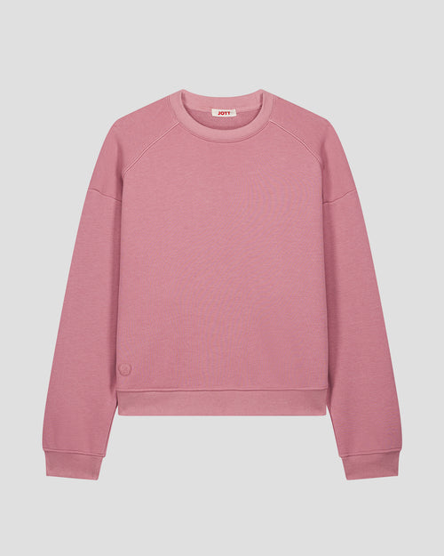 Sudadera Marlene Rosa Antiguo - JOTT - 2